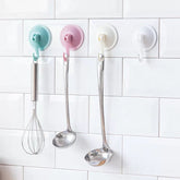 Suction Cup Wall Hook With Key Lock, Heavy Duty Shower Suction Cup Hook Wall